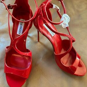 Steve Madden Red Heels size 8.5 brand new